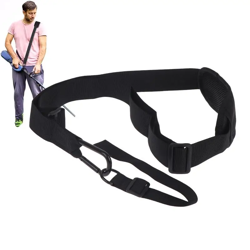 【MA】Adjustable Lawn Mower Backpack Straps Nylon Padded Belt Shoulder Strap For Brush Cutter Trimmer Accessories