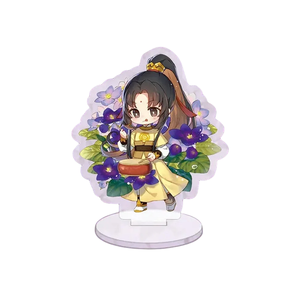 Hot Anime Mo Dao Zu Shi Cute Figure  Acrylic Stand Grandmaster of Demonic Wei Wuxian Decoration Model Toy Gifts 10cm