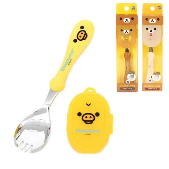 Rilakkuma Spoon Fork Integrate - Baby Food Utensils avis et prix