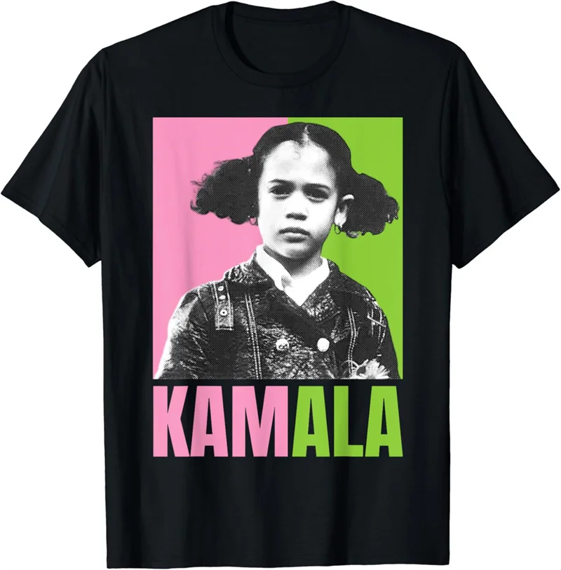 Vote Kamala Harris Graphic T Shirt For President 2024 That Little Girl Was Me T-Shirt Fashion Oversized Short Sleeves Tops Tees