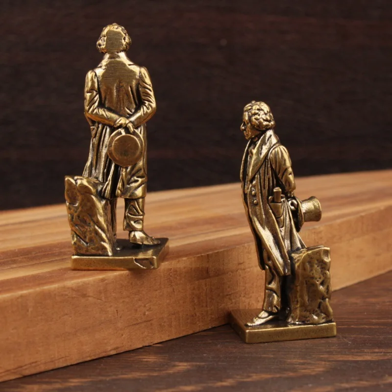 1/2Pcs European character musician Beethoven retro desktop crafts small ornaments creative decoration