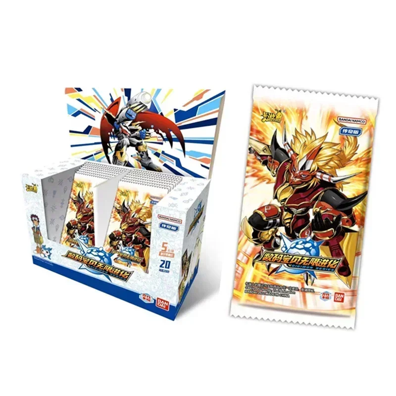 KAYOU Digimon Infinite Evolution Card Legendary Edition Rare SP UR Card Transparent TGR Card Anime Digimon Collection Cards