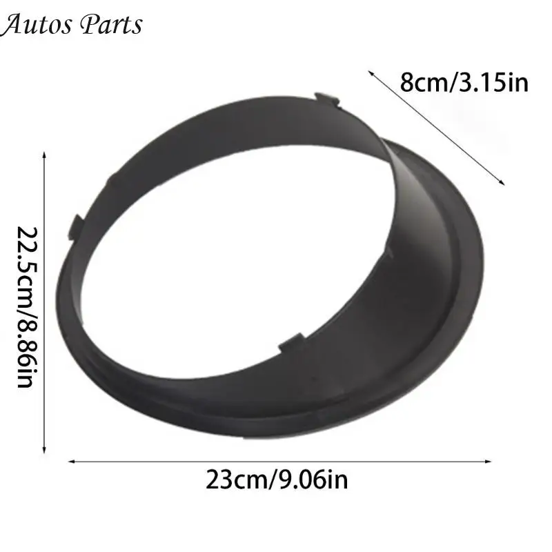 57BA سهل تثبيت حلقات واقي المصباح يعزز الوجه الأمامي للسيارة دون إتلاف الهيكل الأصلي المناسب لـ JK