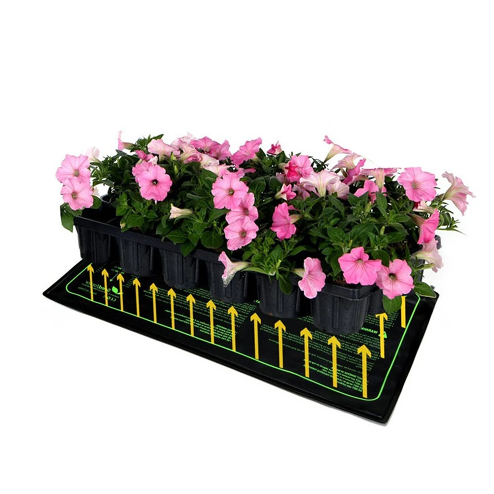

Durable Heat Mat Waterproof PVC Surface Multi-Use Home Greenhouse Farm Heating Pad Eu Plug 230V Beeding Heat Mat