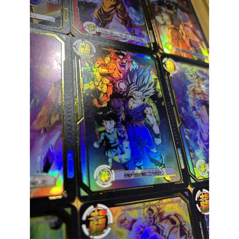 การ์ดแฟลชดราก้อนบอล ซุนโกคู ทรังค์ส เวเจต้า ไอวี ฟรีเซอร์ กระดาษคัพเปอร์เพลท 400 กรัม ของสะสมอนิเมะ ฟิกเกอร์ของเล่นแอคชั่น ของขวัญ