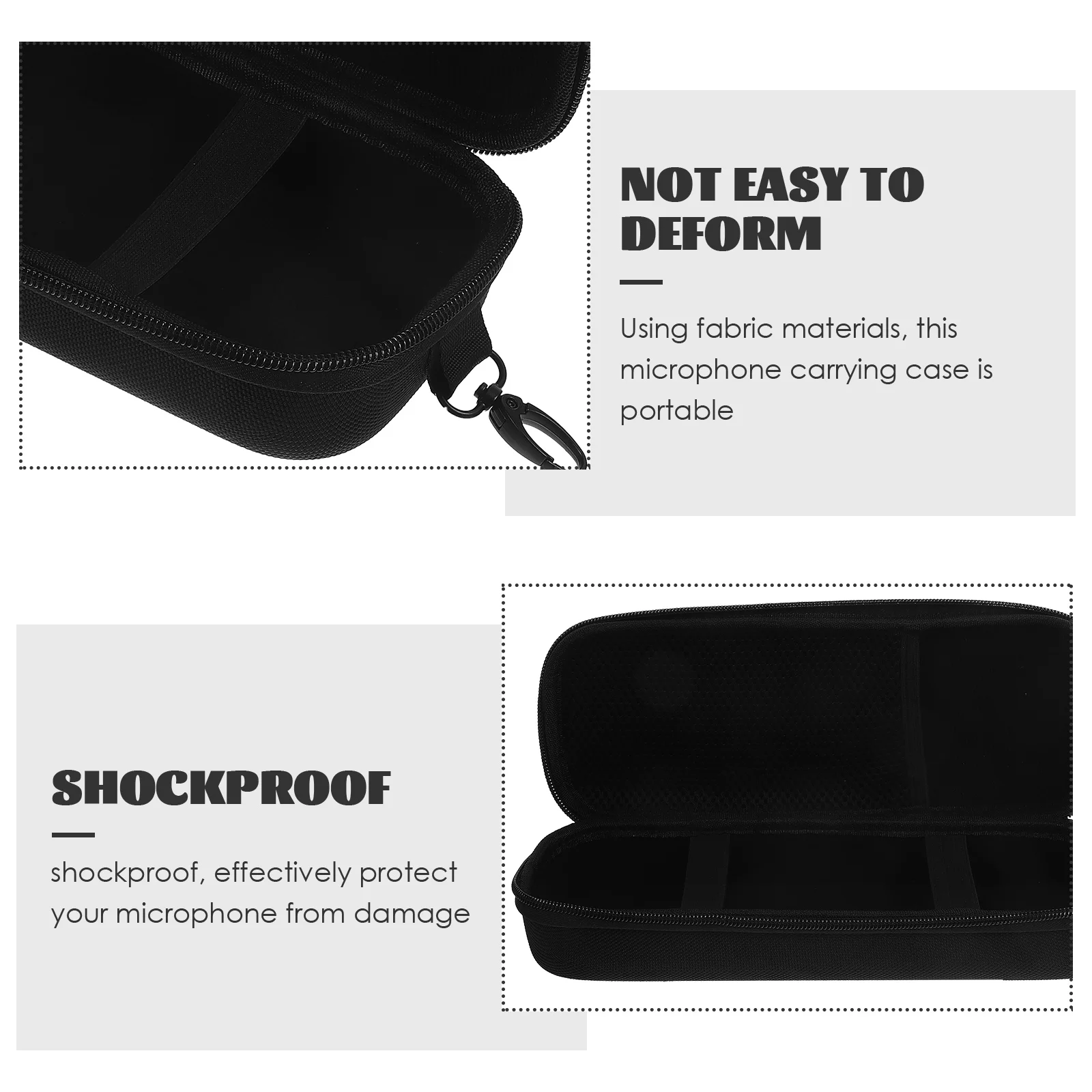 

microphone bag portable microphone carrying case microphone case microphone storage bag microphone storage case
