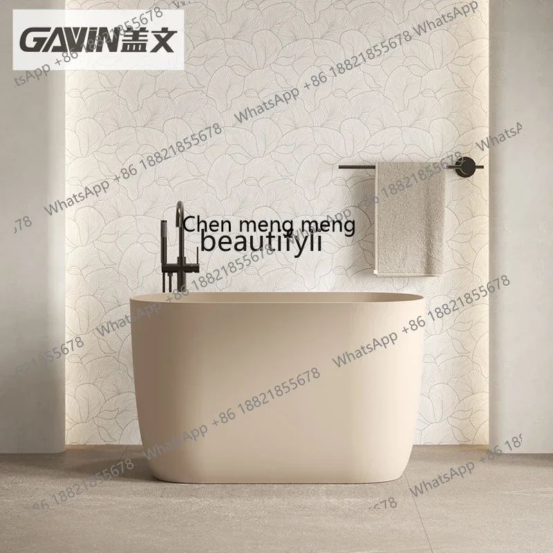 CC182Integrated bathtub Artificial stone deep bubble family bed and breakfast Independent bidet R3011