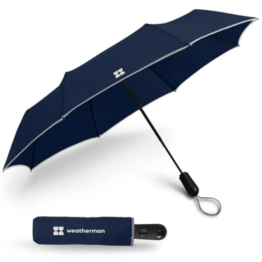 

Umbrella - Premium Small Compact Mini Umbrellas for Traveling - Windproof Umbrellaas Resists Up to 45 MPH Winds - Traveling Umb