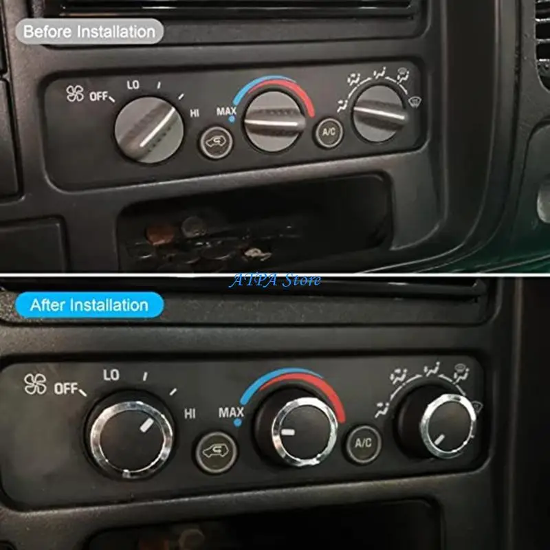 U13C مقبض التيار المتردد سخان مكيف الهواء التحكم في المناخ مقابض التبديل أزرار 84793085 ل Express 2008-2021