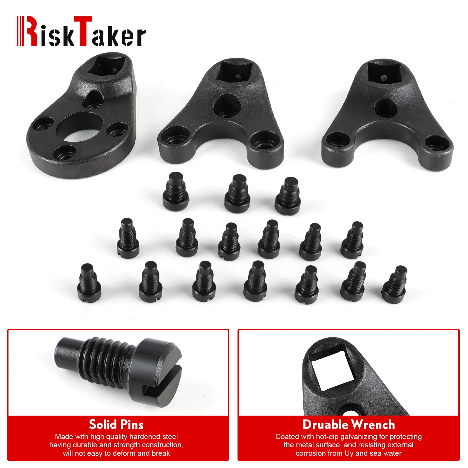 RiskTaker MT0004 MT0006 MT0009 アウトボードトリムチルトピンレンチツールセット ヤマハ・スズキ全シースター油圧エンドキャップ対応