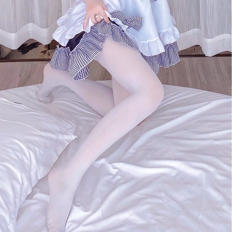 

Lolita Lolita Pantyhose Stockings Women's Leggings Students' Socks Maid Socks Black and White Stockings Pantyhose