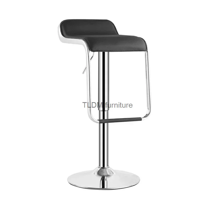 

Lounge Swivel Dining Chairs Metal Nordic Minimalist Barstools Salon Chair Designer Stainless Portable Muebles Home Furniture