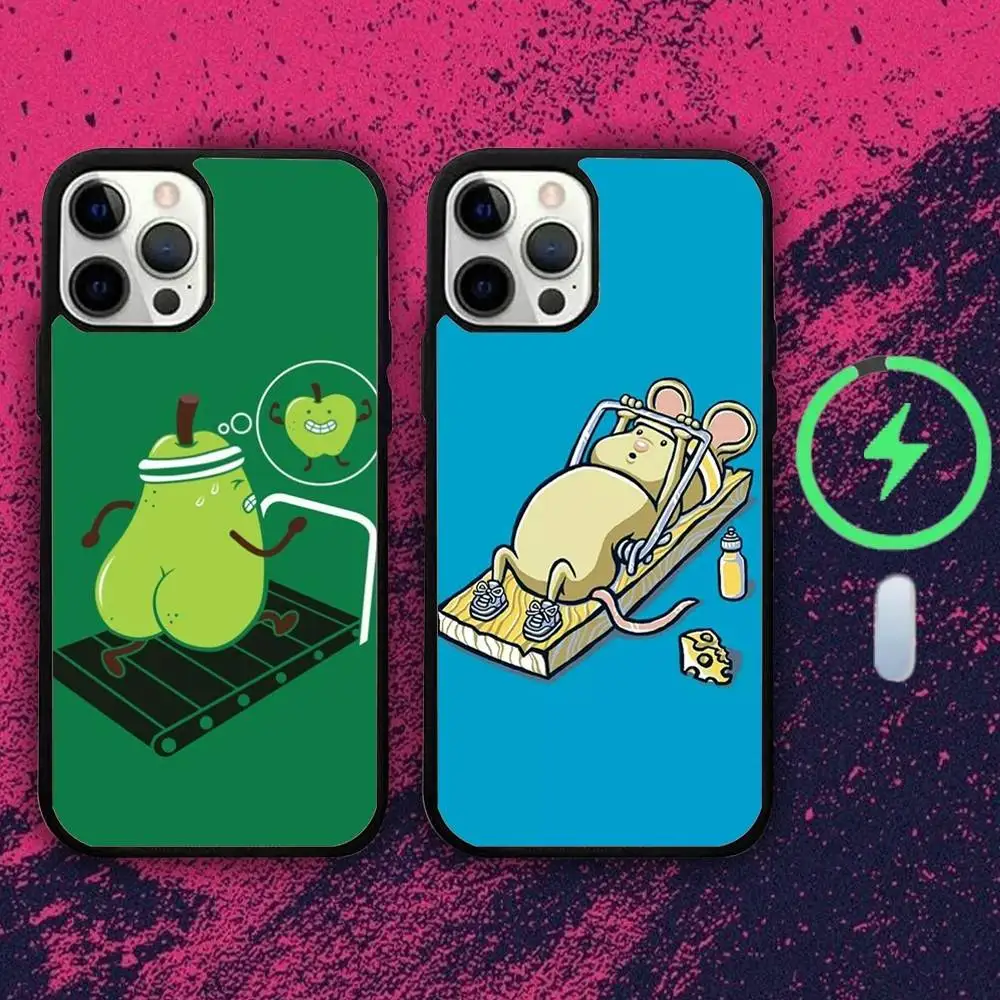 

Funny Gym Bodybuilding Phone Case For iPhone 16e,16,15,14,13,12,11,Plus,Pro,Max,Mini Magsafe Magnetic Wireless Charging