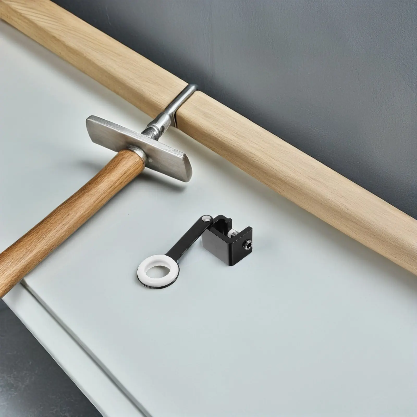 No-Drill Aluminum Window Lock Safety Restrictor for Anti-Theft Security and Easy Installation