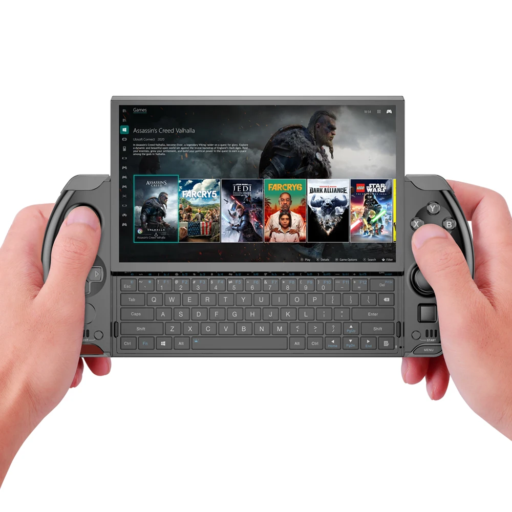 GPD WIN 4 32GB 메모리, 2TB SSD 하드 디스크, 휴대용 게임용 노트북, 미니 PC, AMD 7640U 프로세서, 터치 스크린, 4G Lte 지원