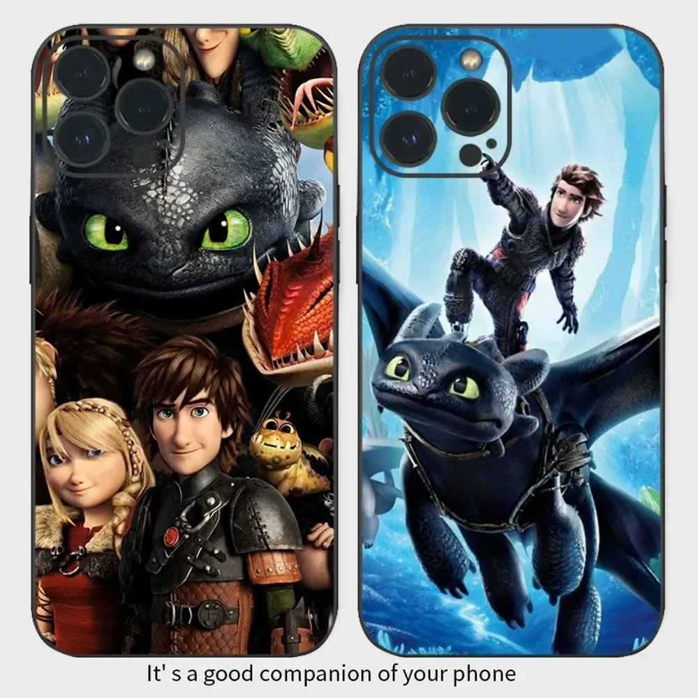 How To T-Train Your D-Dragon-eS Phone Case For IPhone16 15 14 13 12 Mini 11 Pro XS Max X XR SE5 6 7 8 Plus Soft Silicone Cover