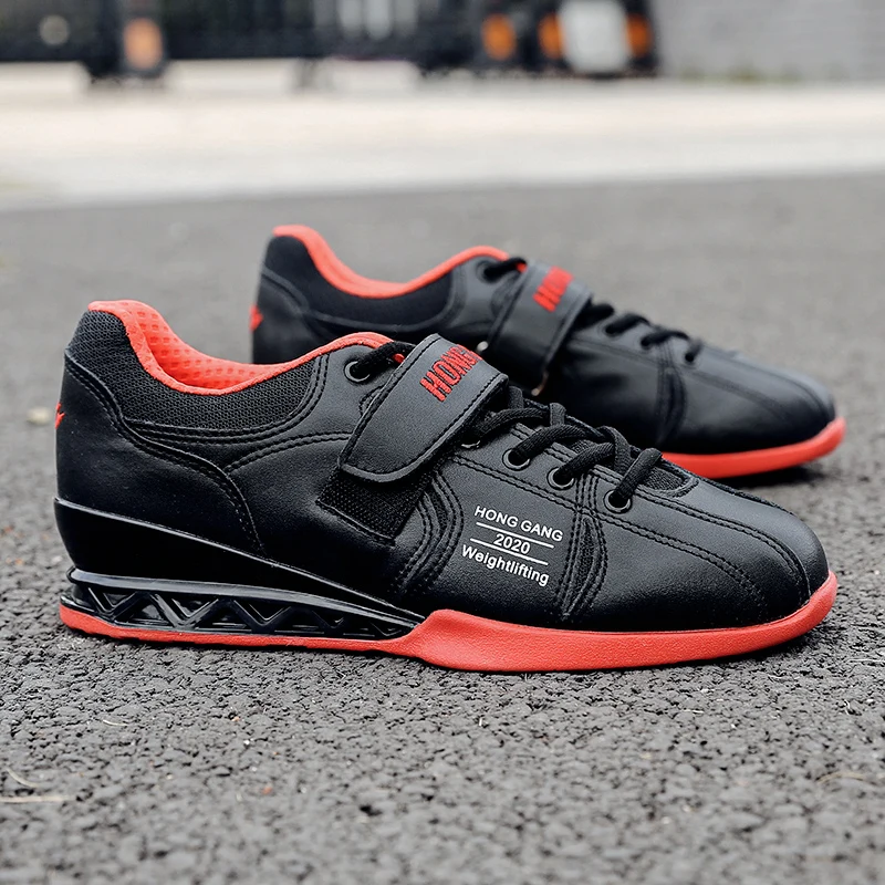 حار بيع الصيف وصول جديد المهنية أحذية رفع الأثقال اللياقة البدنية القرفصاء أحذية التدريب أعلى الطبقة أحذية رفع الأثقال