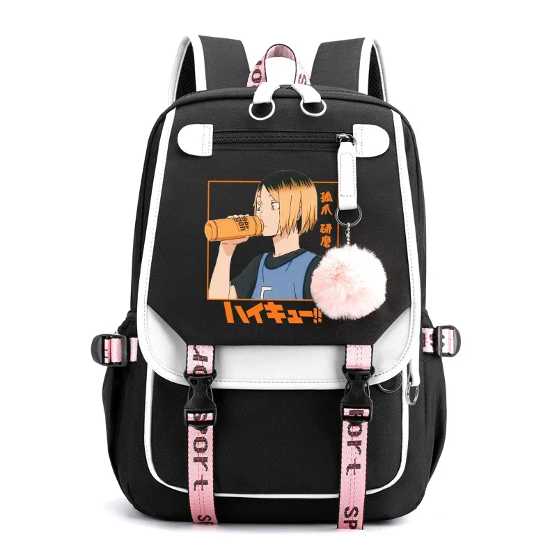 Hot Anime Kozume Kenma Backpack Boys Girls School Bags Teenagers Laptop Bag Travel Backpack