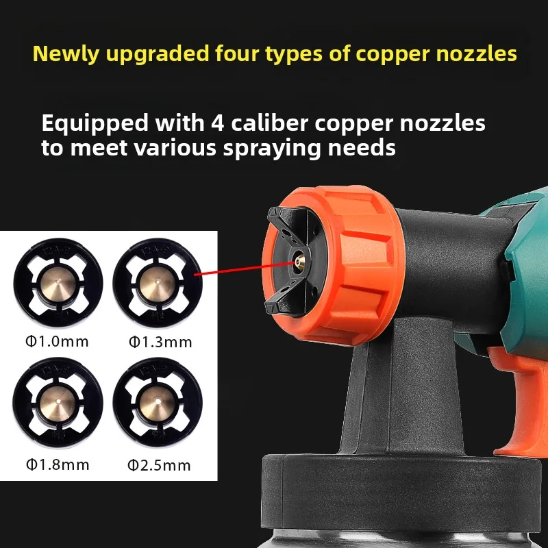 Latex paint spraying machine, paint spraying machine, electric spray gun, integrated spraying machine, electric spray gun