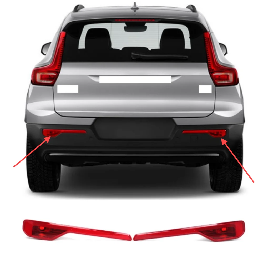 

For 2018-2023 Volvo XC40 rear bumper reflector warning light no light bulb 31656866 31656865