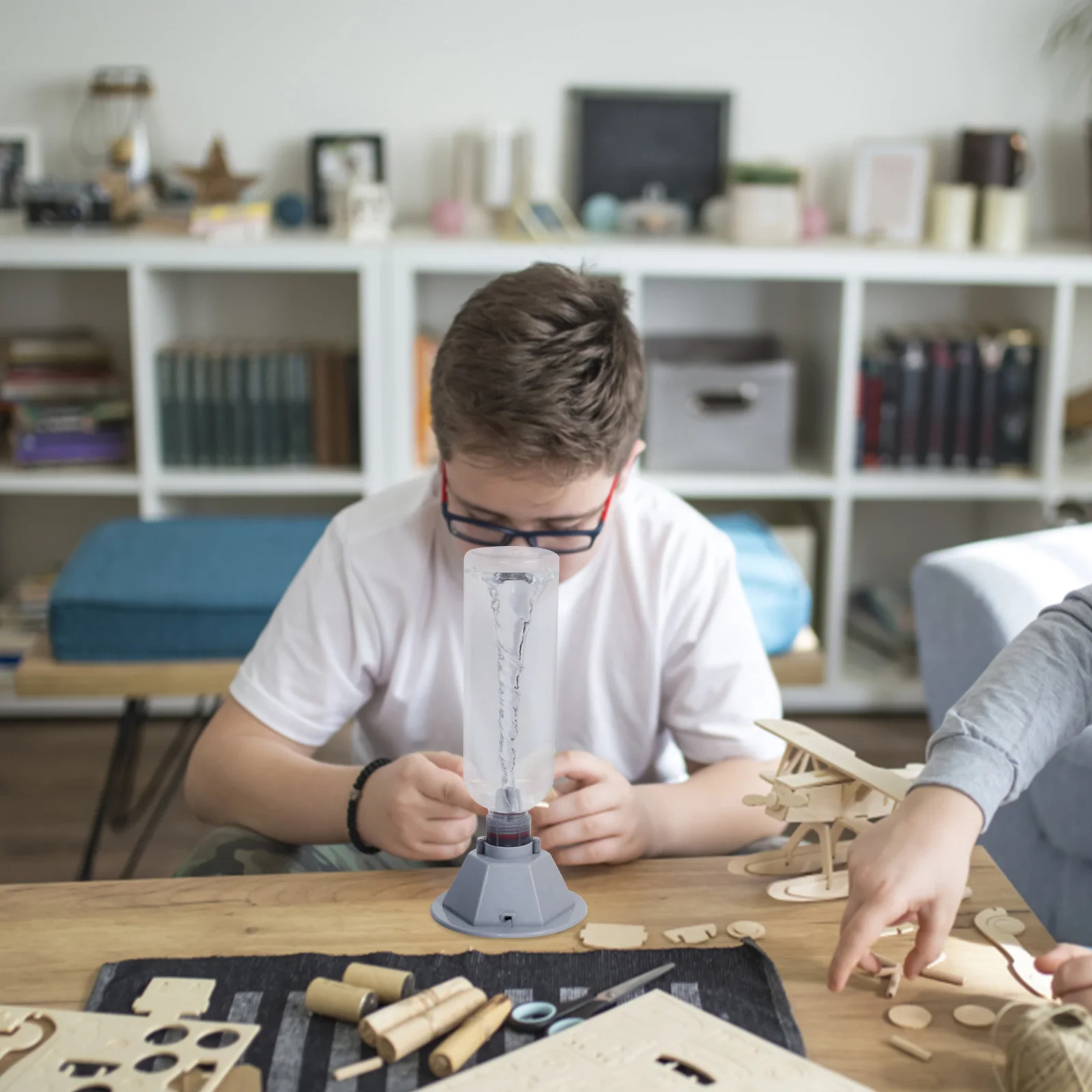 

Simulator Kids Kits Children Labs Experiments Tornado Maker Plaything Tornado Kit Physics Toys Learning Fun