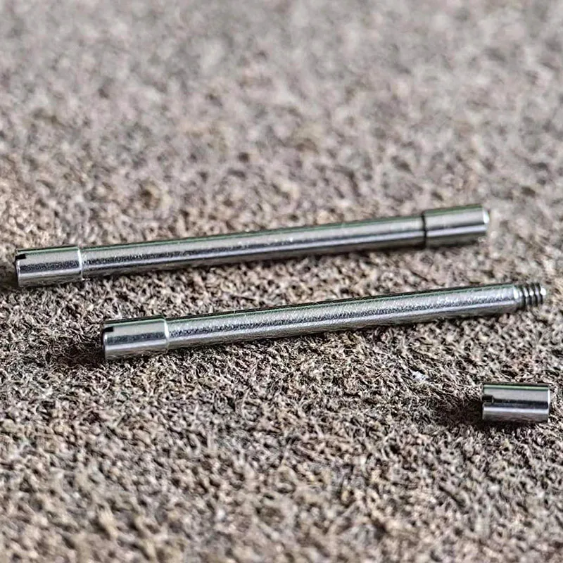 For AP watch strap screw rod shaft width1.2mm/1.9mm dial fixed connection screw rod watch accessories waterproof silver