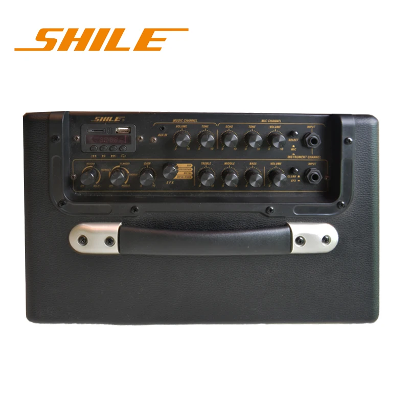 10inch 50W China Hot Sell Guitar Tube Amplifier Digital Guitar Sound System Active Speaker