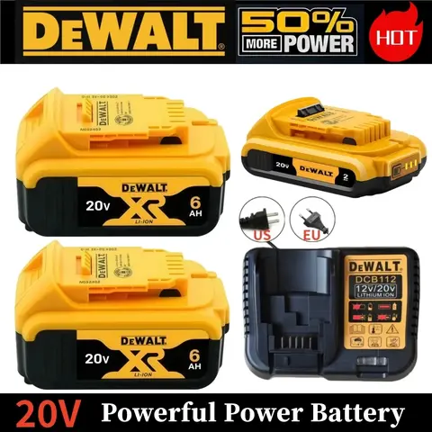 original DEWALT battery 5AH 6AH 9AH DCB609 18V 20V 60V lithium-ion battery for Dewalt DCB204 DCB205 DCB206 DCB609 DCB184 DCB200