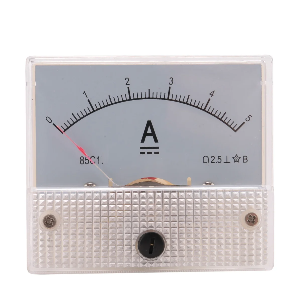 ABMO 85C1-A アナログ電流パネルメーター DC 5A AMP 電流計