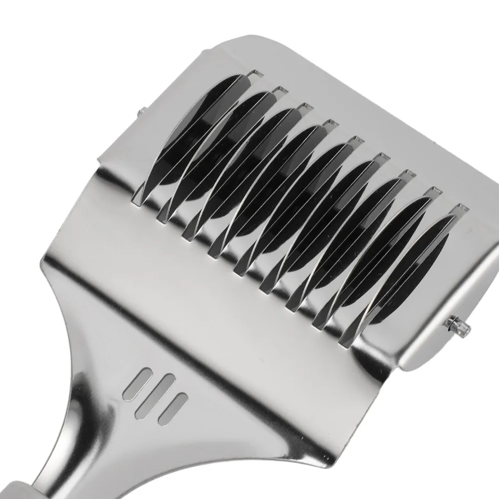 Stainless Steel Pasta Roller Cutter Ergonomic Handle Easy Clean Noodle Cutter Durable 2.8x8.9in Noodle Lattice Roller Dough