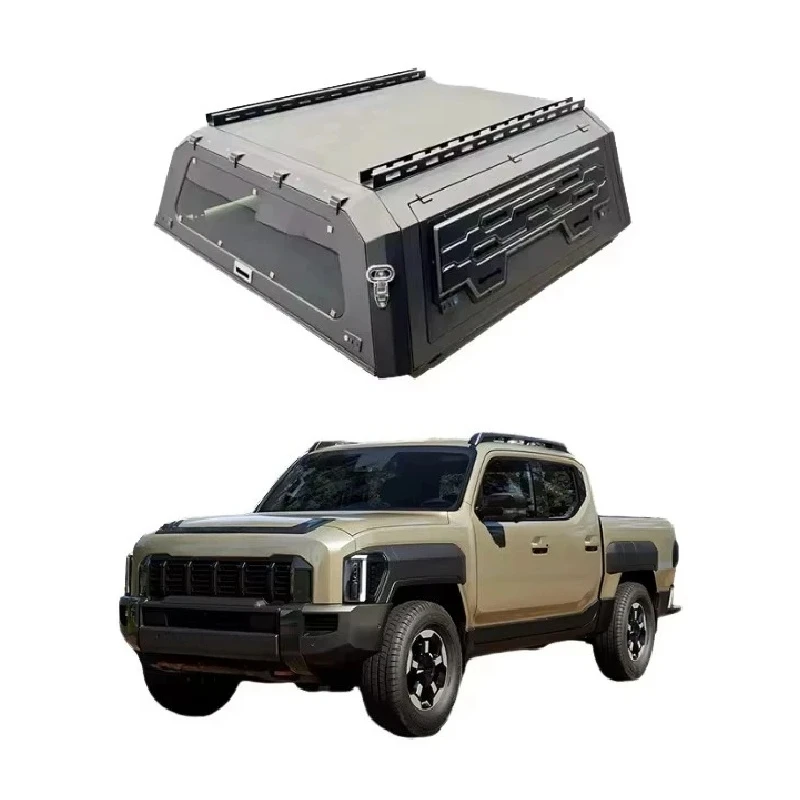 Custom Retractable Aluminum Waterproof Tonneau Cover With Lock Durable Heavy Duty Easy Install Off Road Universal Fit Sturdy Pra