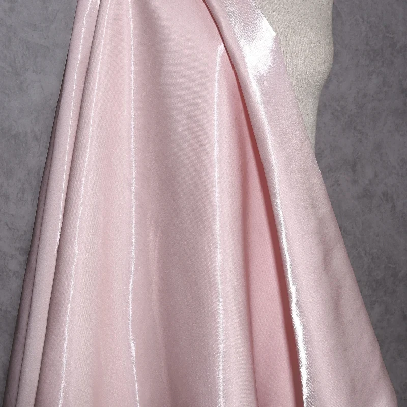 NO.5 Color Soft Pink Liquid Satin Fabric for Noor Wahbi via DHL