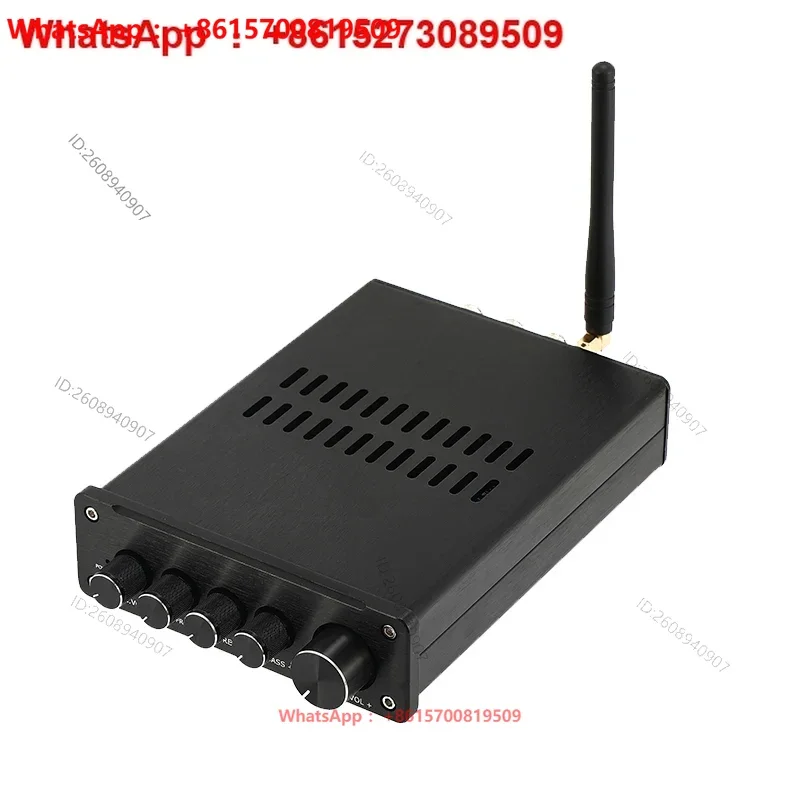 D3S dual-core TPA3255 high-power 2.1 digital HIFI power amplifier QCC3084 Bluetooth 5.4 decoding LDAC