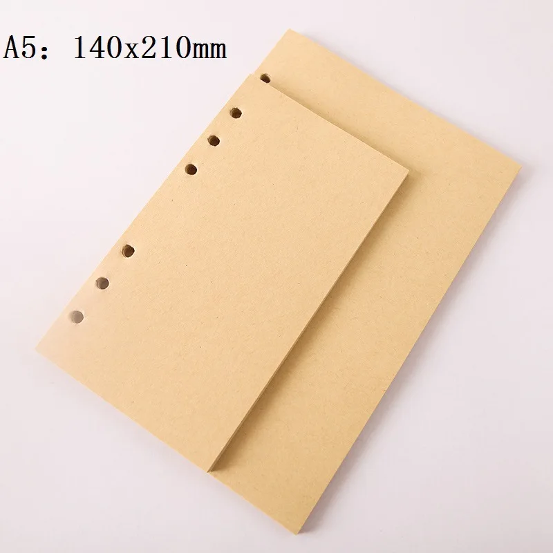 

2025 45 Sheets Kawaii A5 A6 Loose Leaf Notebook Paper Refill Spiral Binder Index Inner Pages Monthly Weekly Daily Planner Agenda