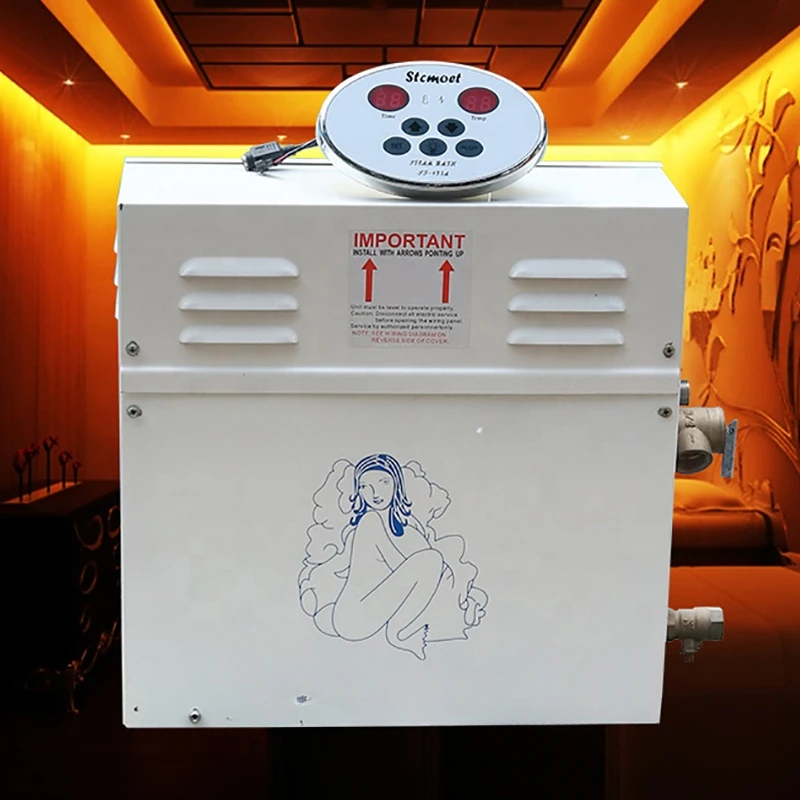 Sauna Steam Engine wet steam bath 9kw steam generator for home use