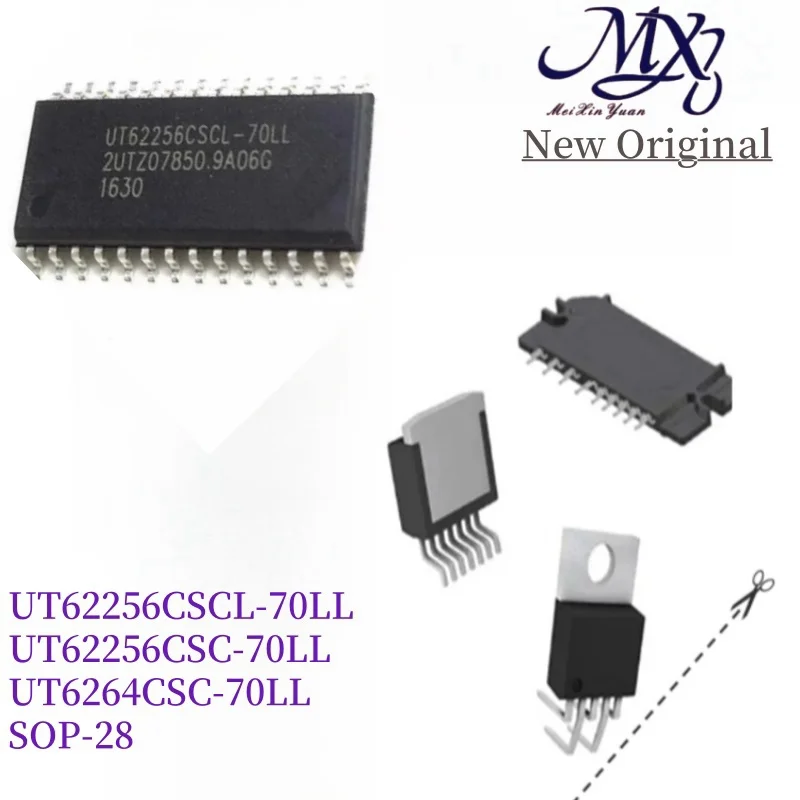 MXY 5Pcs UT62256CSCL UT62256CSCL-70LL UT62256CSC-70LL UT6264CSC UT6264CSC-70LL SOP-28 IC Chip In Stock Wholesale