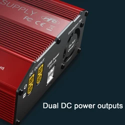 Red SkyRC EFUEL 540W/30A DC Power Supply For RC And Battery Charging Charger Dual DC Power Outputs