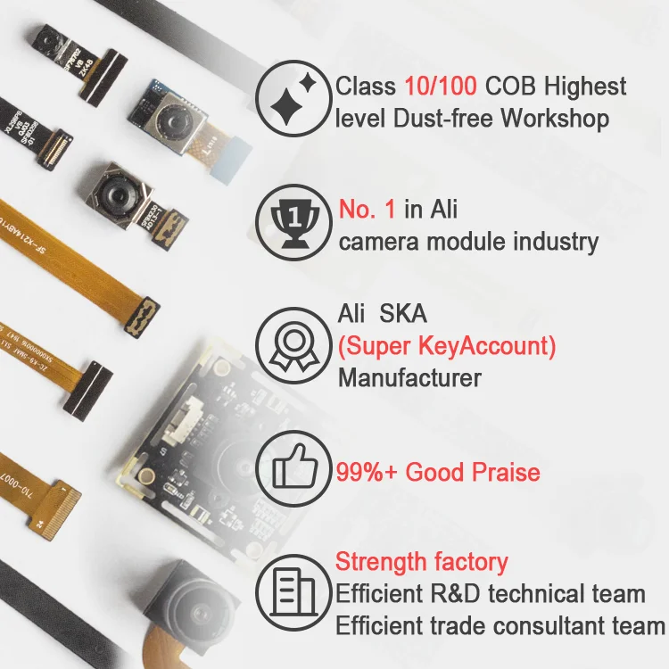 OEM منخفضة التكلفة 13MP IMX214 وحدة كاميرا صغيرة MIPI CMOS مع OIS عالية الوضوح ومنخفضة المستوى #5