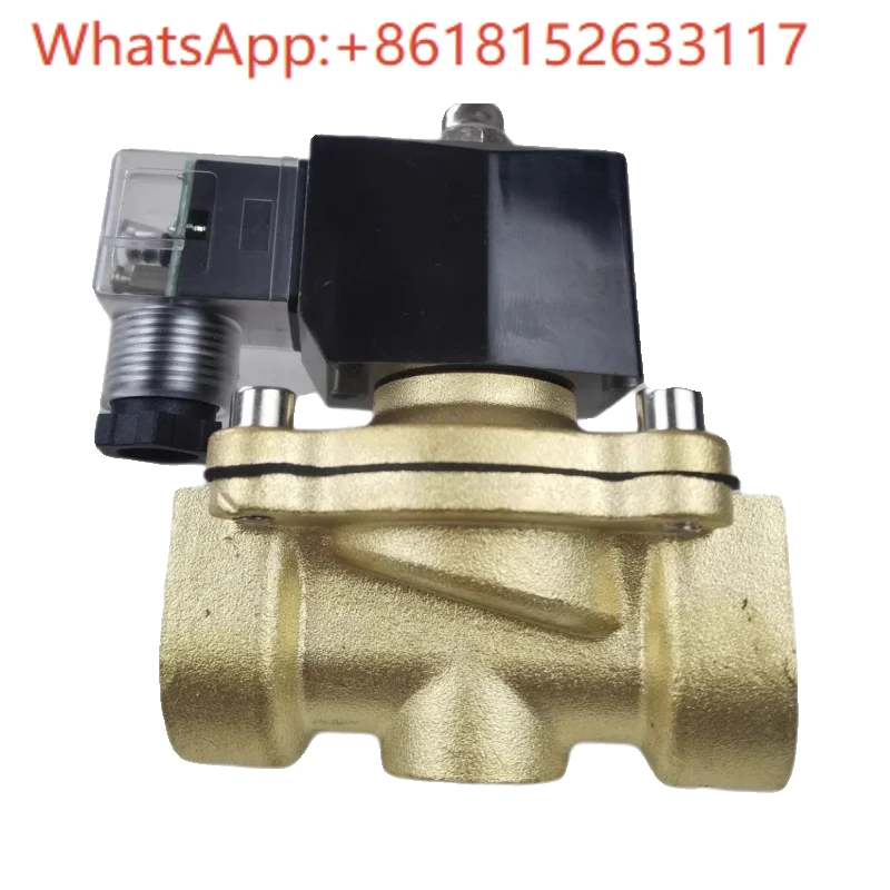 صمام المياه الكهرومغناطيسي الأصلي الموفر للطاقة، صمام الهواء 220 فولت DC24V DN8/DN15/2 دقائق، 4 دقائق، 1 بوصة