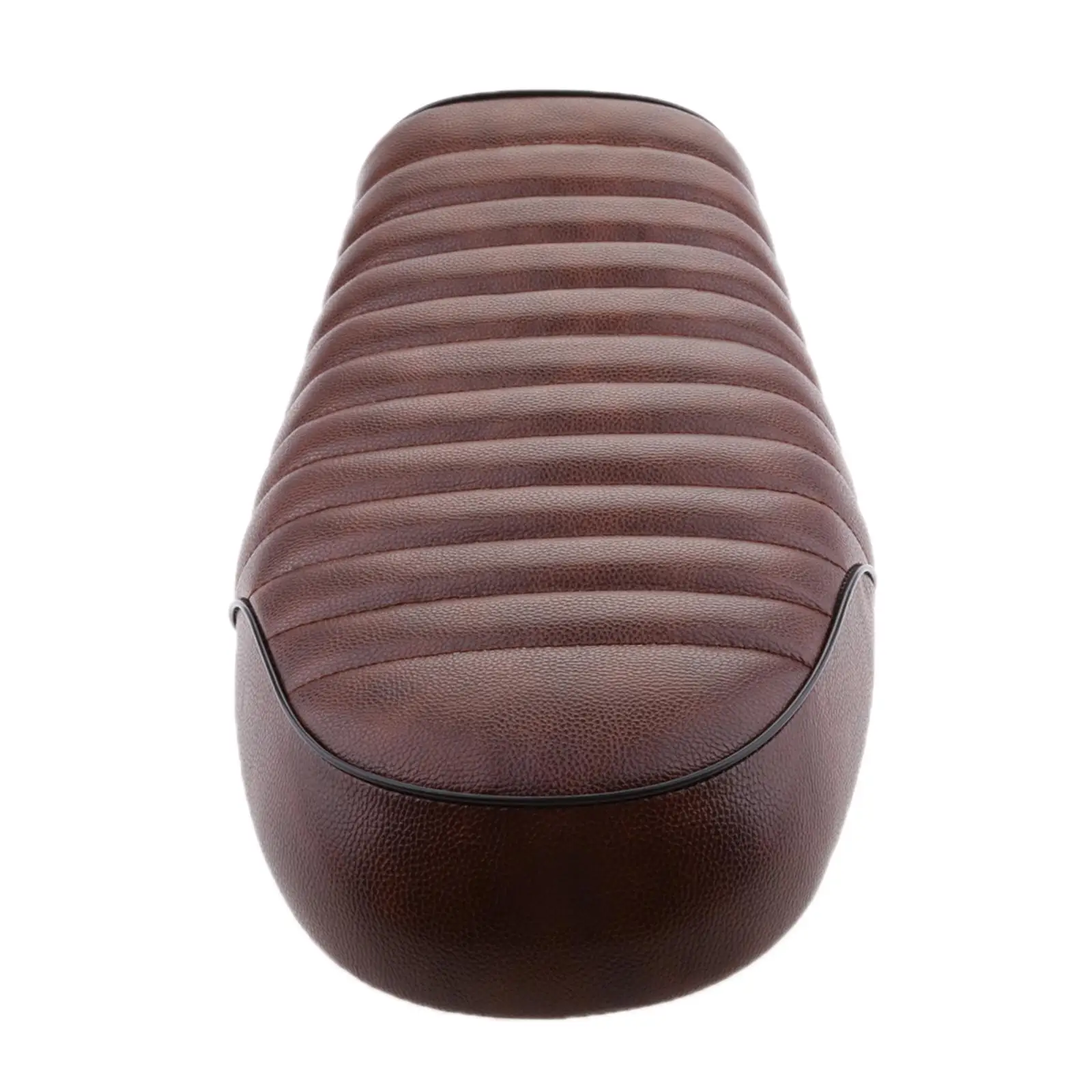 Brown Motorcycle Cushion Seat Hump Leather Vintage Universal Seat for Honda Yamaha Suzuki Kawasaki Custom Cafe Racer Accessories