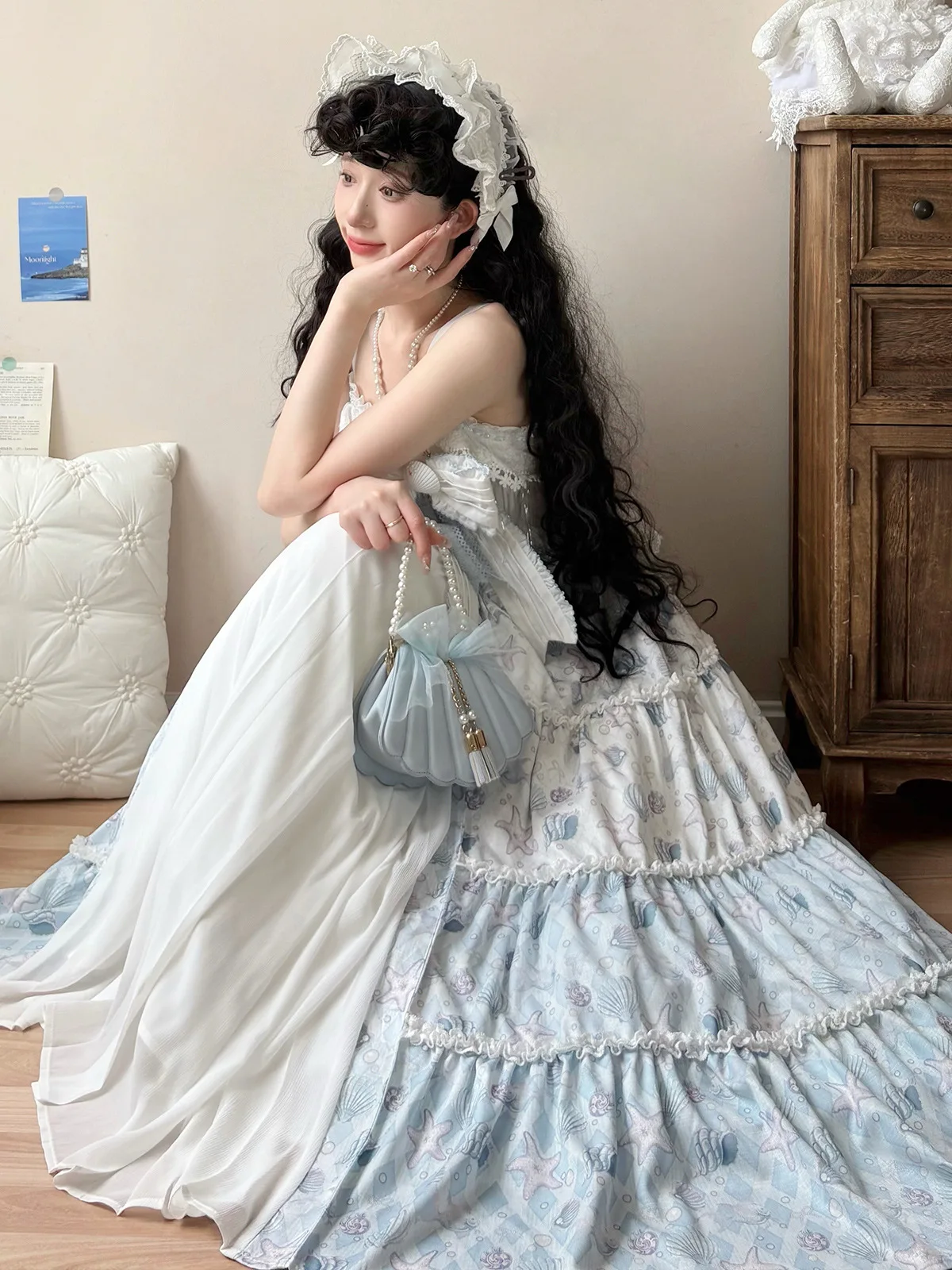 

Lolita Dress Vacation Style Suspender for Women