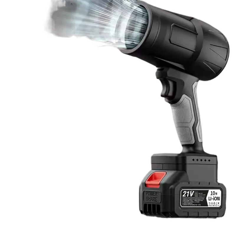 

Lithium battery blower storm machine industrial grade firewood stove special snow blowing hand-held high-power strong hair dryer