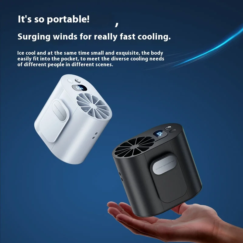 

Новый портативный мини-подвесной поясной вентилятор с usb-зарядкой креативные уличные походные вентиляторы для ленивых