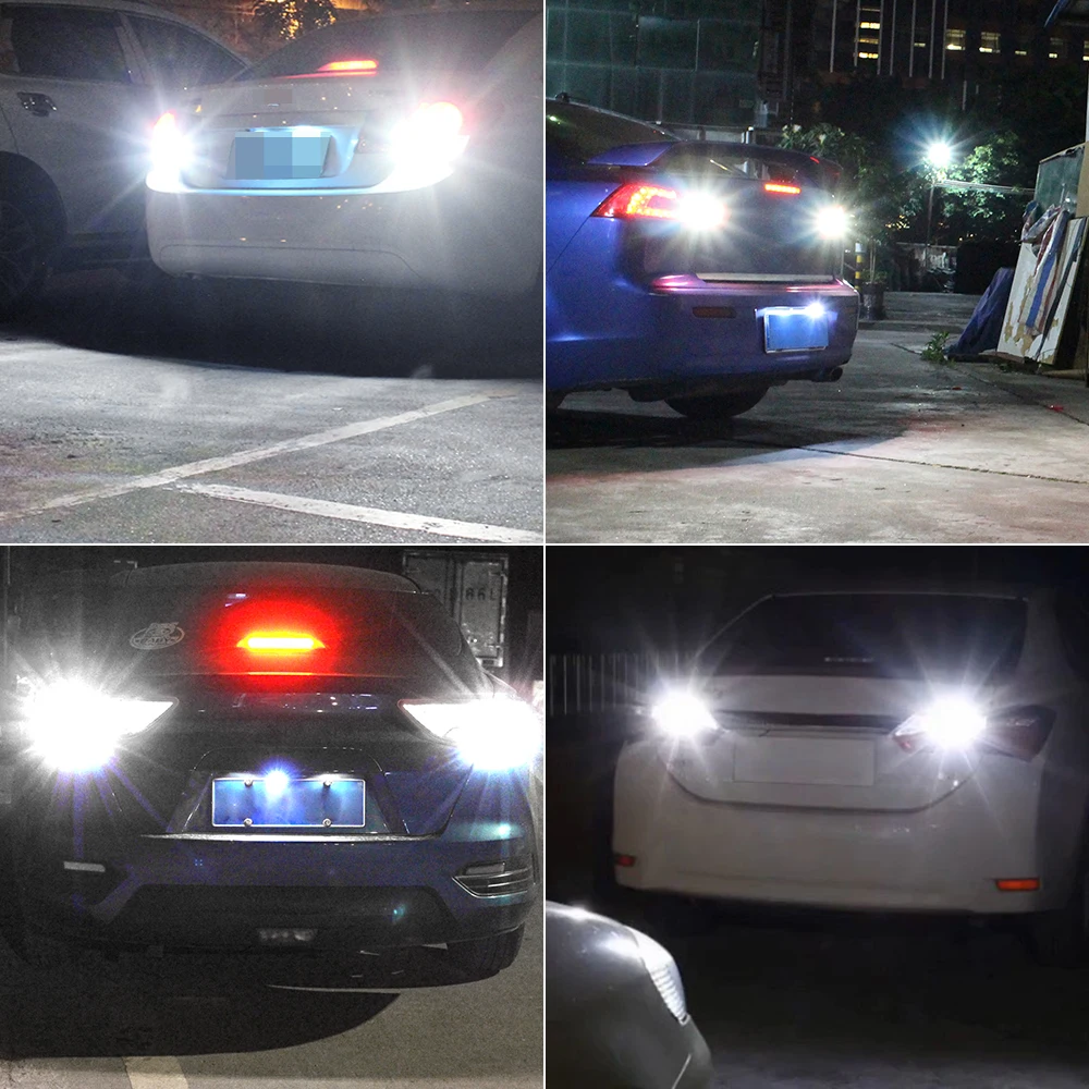 2pcs LED Reverse Light For Audi A6 C5 C6 C7 1997-2014 Backup Lamp 2004 2005 2006 2007 2008 2009 2010 2011 2012 2013 Accessories