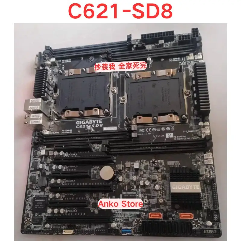 Second-hand test OK ，C621-SD8 server motherboard