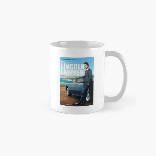 The Lincoln Lawyer 2022 Classic  Mug Printed Image Handle Round Drinkware Gifts Photo Coffee Simple Cup Design Picture Tea