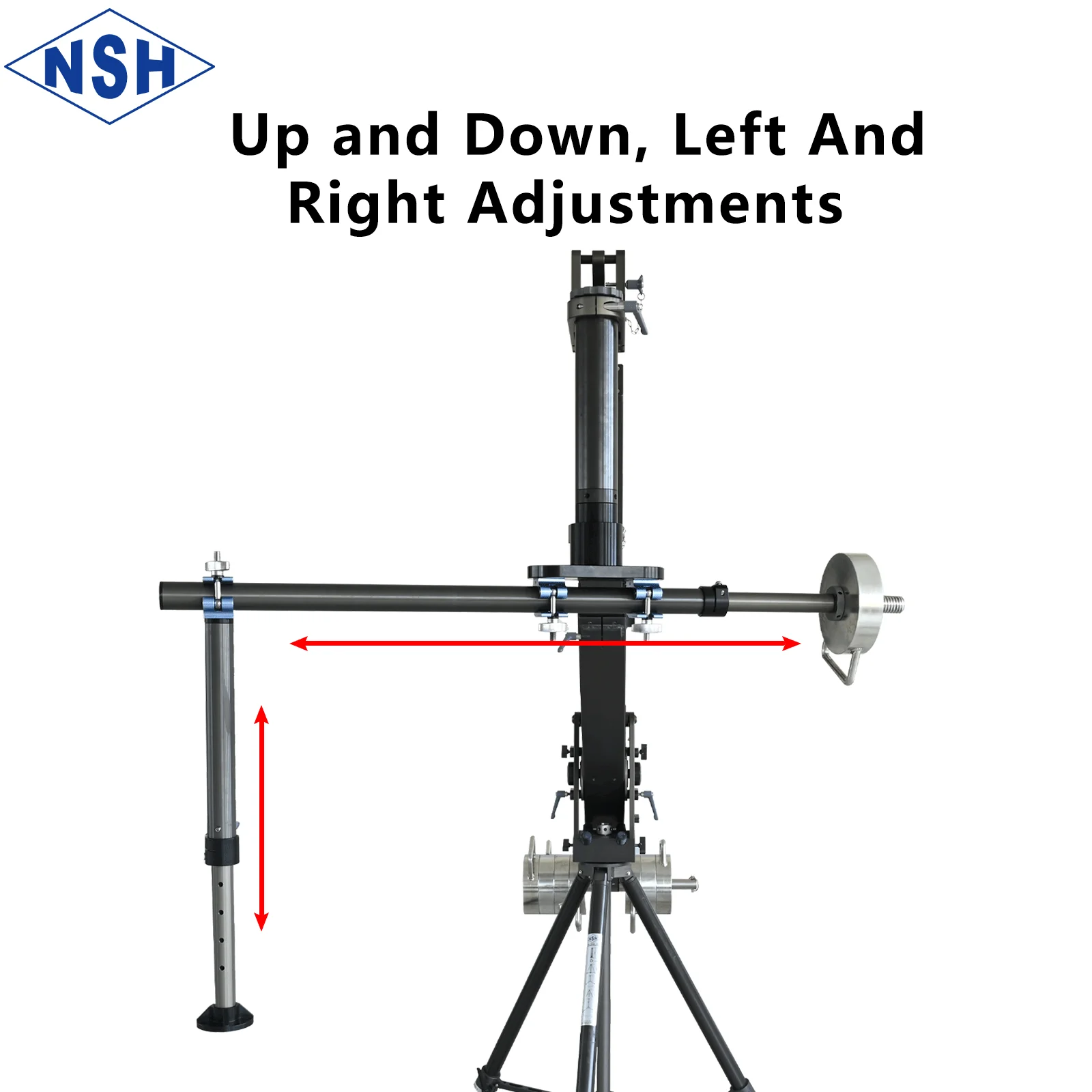 NSH camera jib rail tracks swivel-assisted shooting jib video photography accessories