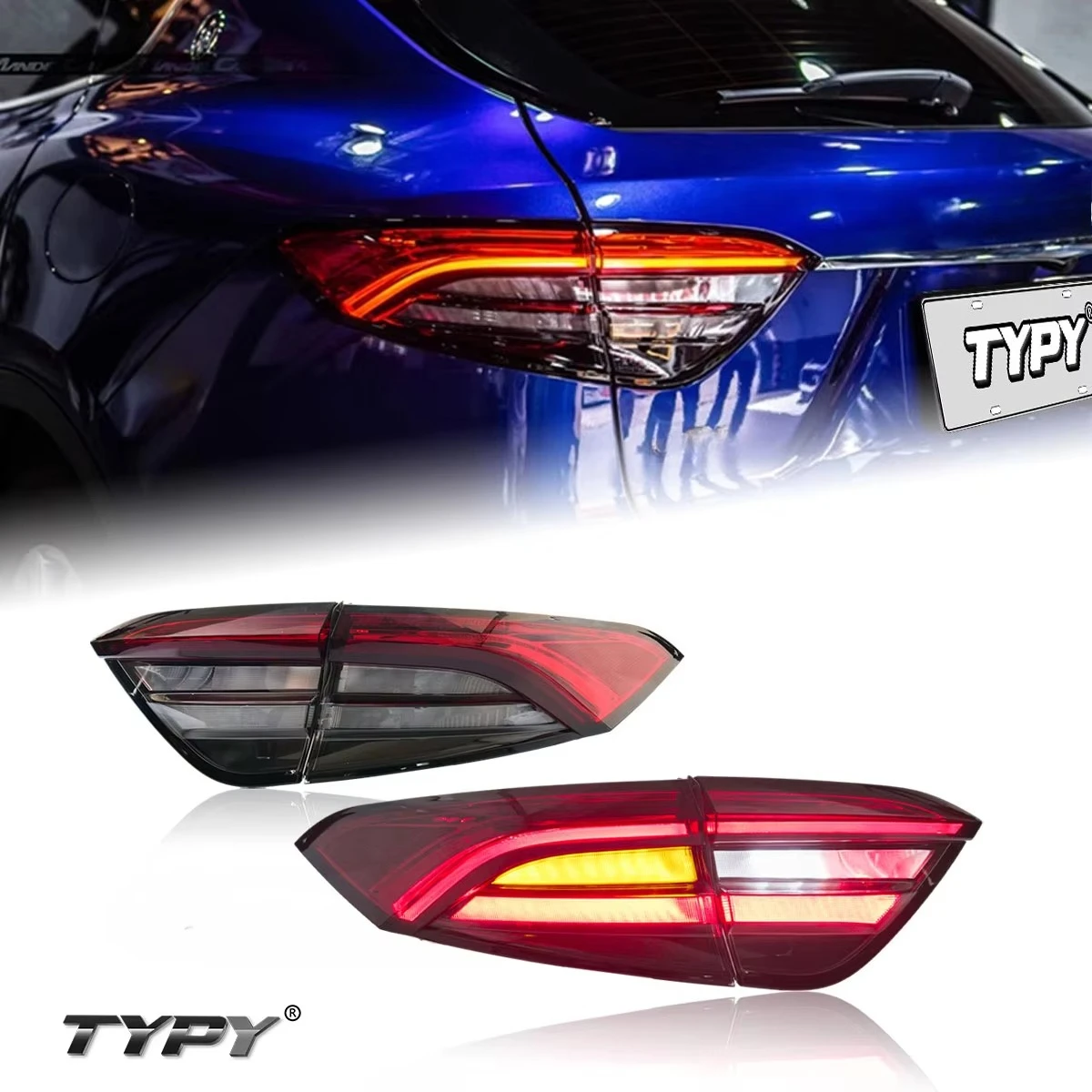 Luz de coche para actualización de módulo LED, nuevo conjunto de faros delanteros modificados de alto brillo para Maserati Levante 2016-2020 en stock