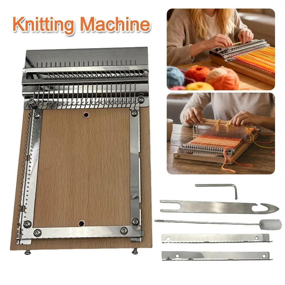 

Gifts Lightning Knitting Machine DIY Handmade Weaving Loom Kit Knitting Loom Knitting Tools