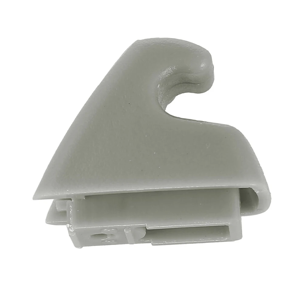 2pcs Car Sun Visor Clip Gray Auto Sun Visor Support Clip Retainer Bracket Hook For Cadillac For Escalade 2007-2014 15882854